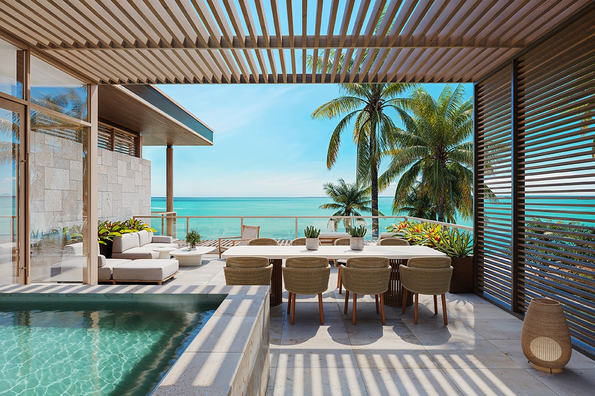 BEACHFRONT VILLAS