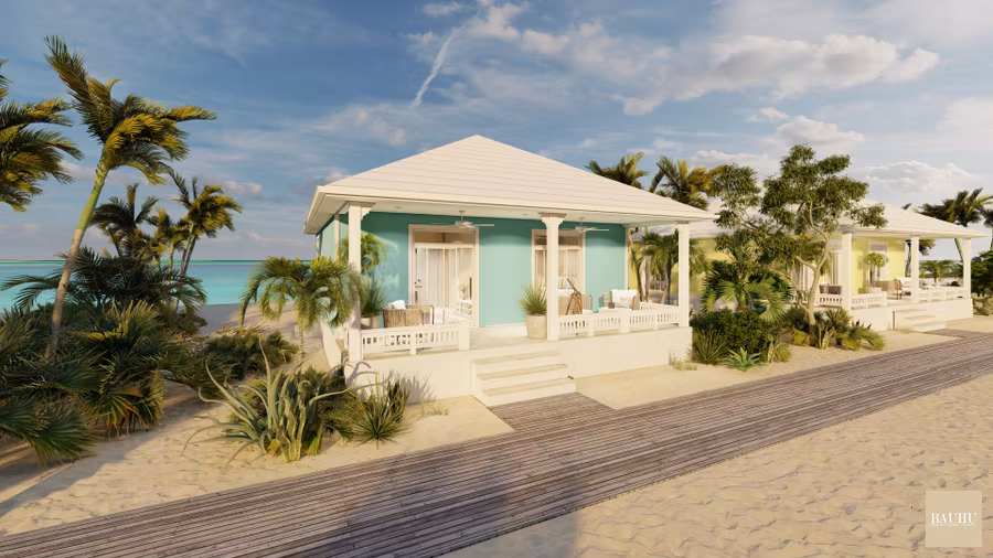 BAUHU - Caribbean Cottage, off the shelf modular hurricane resistant home