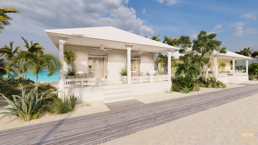 BAUHU - Caribbean Cottage, off the shelf modular hurricane resistant home