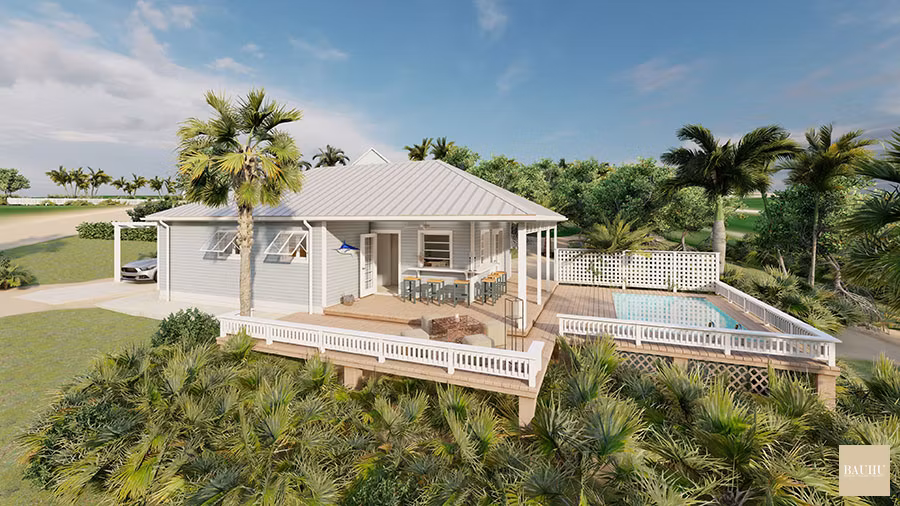 The Chameleon - A Hurricane resistant home by BAUHU