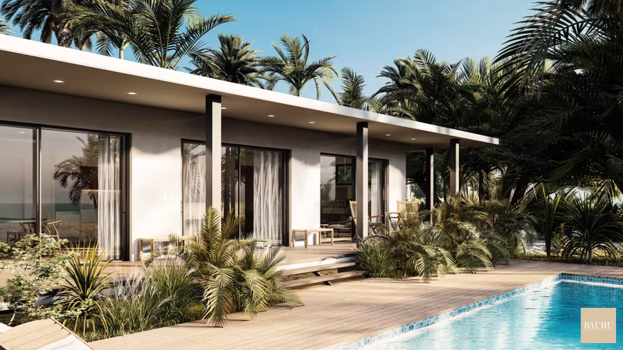BAUHU - Sunset cove, off the shelf modular hurricane resistant home