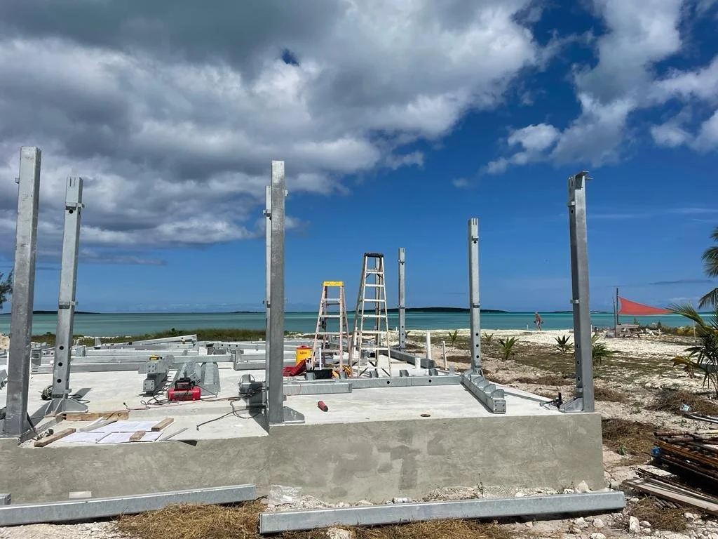 Steel frame hurricane proof home The Bahamas