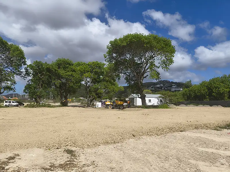 Nikki Beach July progress beach
