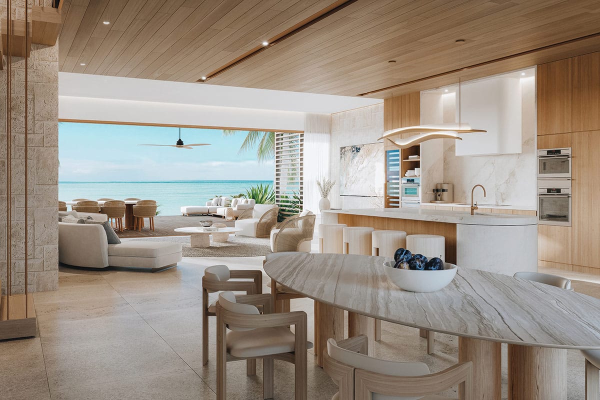 Private beachfront luxury villas antigua